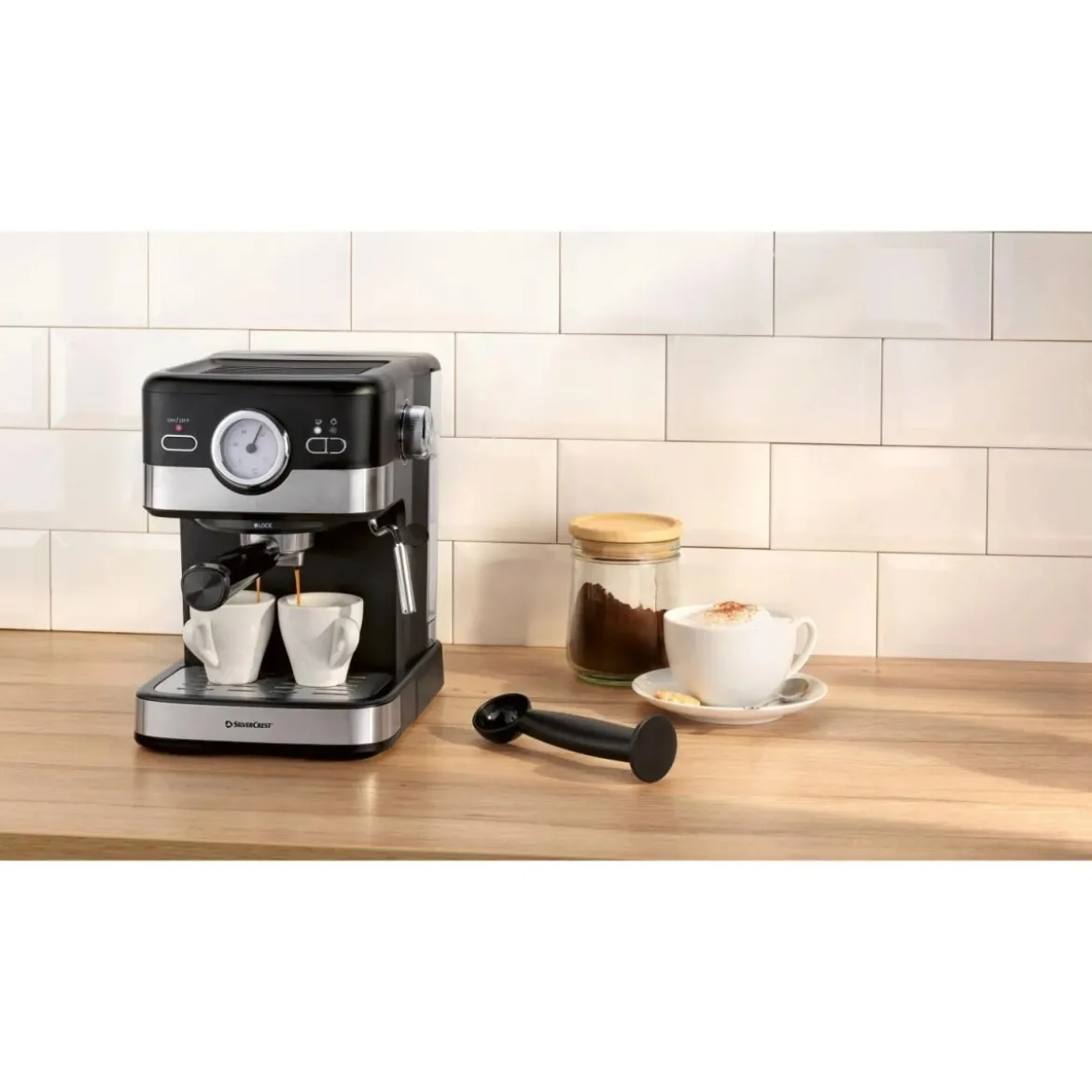 SILVERCREST® Espressomaschine »SEM 1100 C5« - B-Ware
