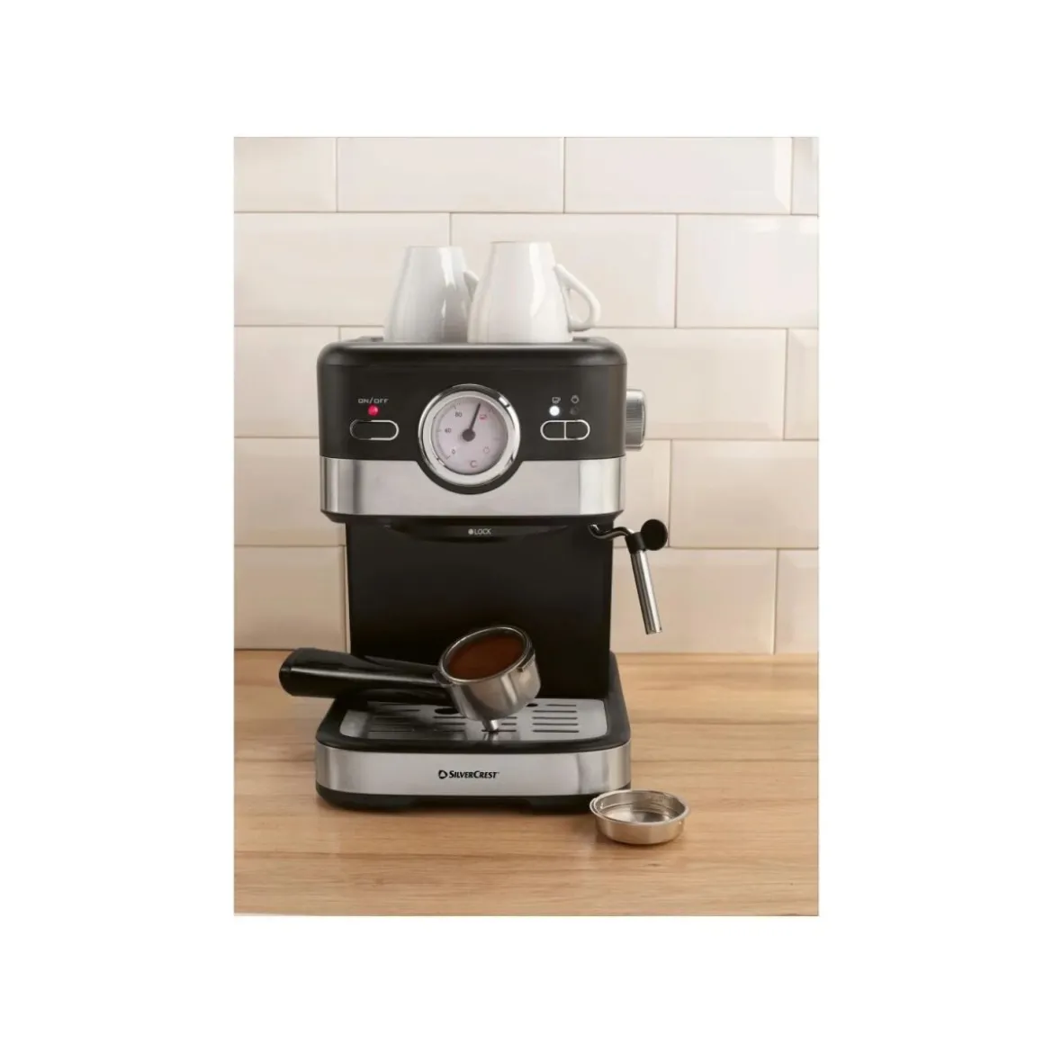 SILVERCREST® Espressomaschine »SEM 1100 C5« - B-Ware