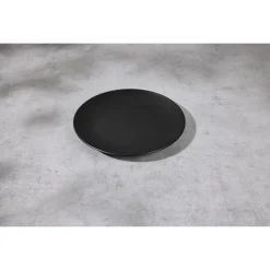 SILVERCREST® Geschirrset, 24-teilig, schwarz - B-Ware sehr gut