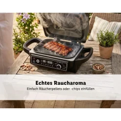 SILVERCREST® Grill und Smoker, elektrisch - B-Ware neuwertig