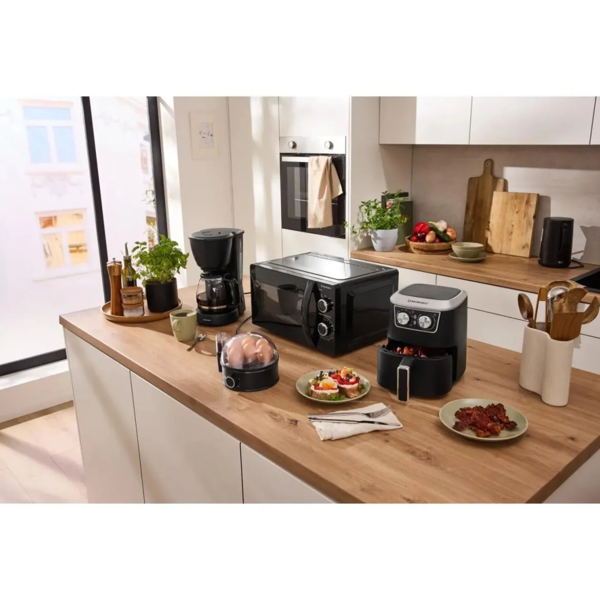 SILVERCREST® Heißluftfritteuse »SHLF 1000 E1«, 2 l - B-Ware neuwertig