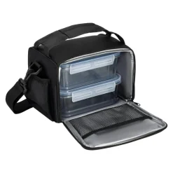 SILVERCREST® Kühltasche mit Frischhaltedosen-Set, 5-teilig - B-Ware