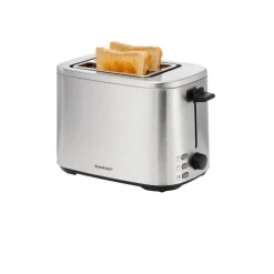 SILVERCREST® KITCHEN TOOLS Doppelschlitz-Toaster Edelstahl »STE 850 E1« (Silber) - B-Ware neuwertig