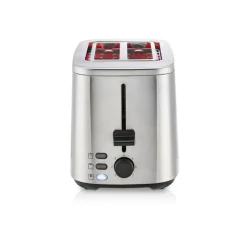 SILVERCREST® KITCHEN TOOLS Doppelschlitz-Toaster Edelstahl »STE 850 E1« (Silber) - B-Ware neuwertig