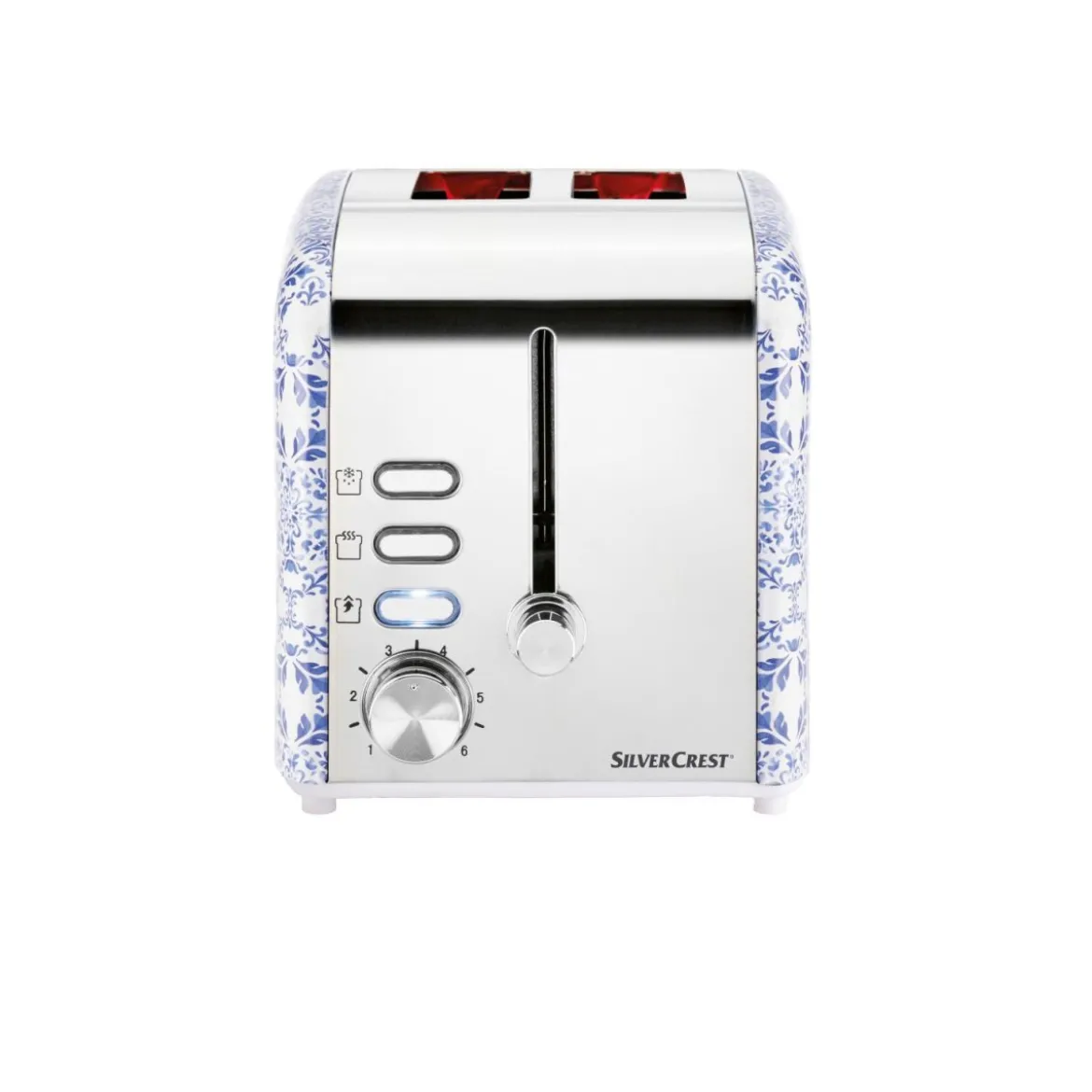 SILVERCREST® KITCHEN TOOLS Doppelschlitz-Toaster STEP 920 A1, edelstahl - B-Ware
