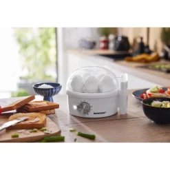 SILVERCREST® KITCHEN TOOLS Eierkocher SEK 450 A1, weiß - B-Ware sehr gut