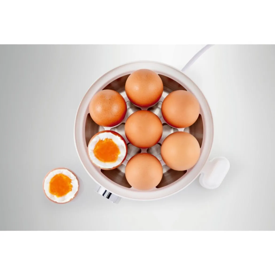 SILVERCREST® KITCHEN TOOLS Eierkocher SEK 450 A1, weiß - B-Ware sehr gut