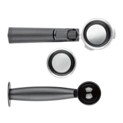 SILVERCREST® KITCHEN TOOLS Espressomaschine/Siebträger Pastell anthrazit SEM 1100 D3 - B-Ware gut