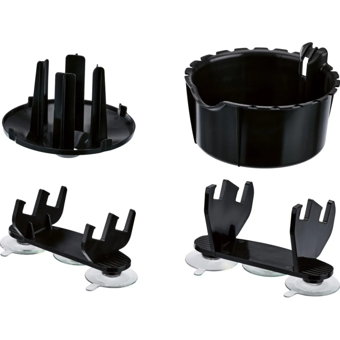 SILVERCREST® KITCHEN TOOLS Mixtopfverkleinerer / Dampfentsafter-Einsatz / Deckelhalter für Monsieur Cuisine, BPA frei - B-Ware