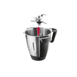SILVERCREST® KITCHEN TOOLS Monsieur Cuisine smart SKMS 1200 C1, anthrazit - B-Ware