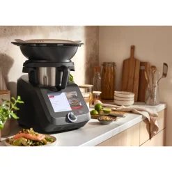 SILVERCREST® KITCHEN TOOLS Monsieur Cuisine smart SKMS 1200 C1, anthrazit - B-Ware