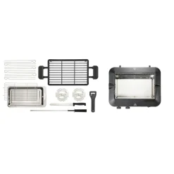 SILVERCREST® KITCHEN TOOLS Multifunktionsgrill SMEG 1600 A1, mit Kebabfunktion - B-Ware neuwertig