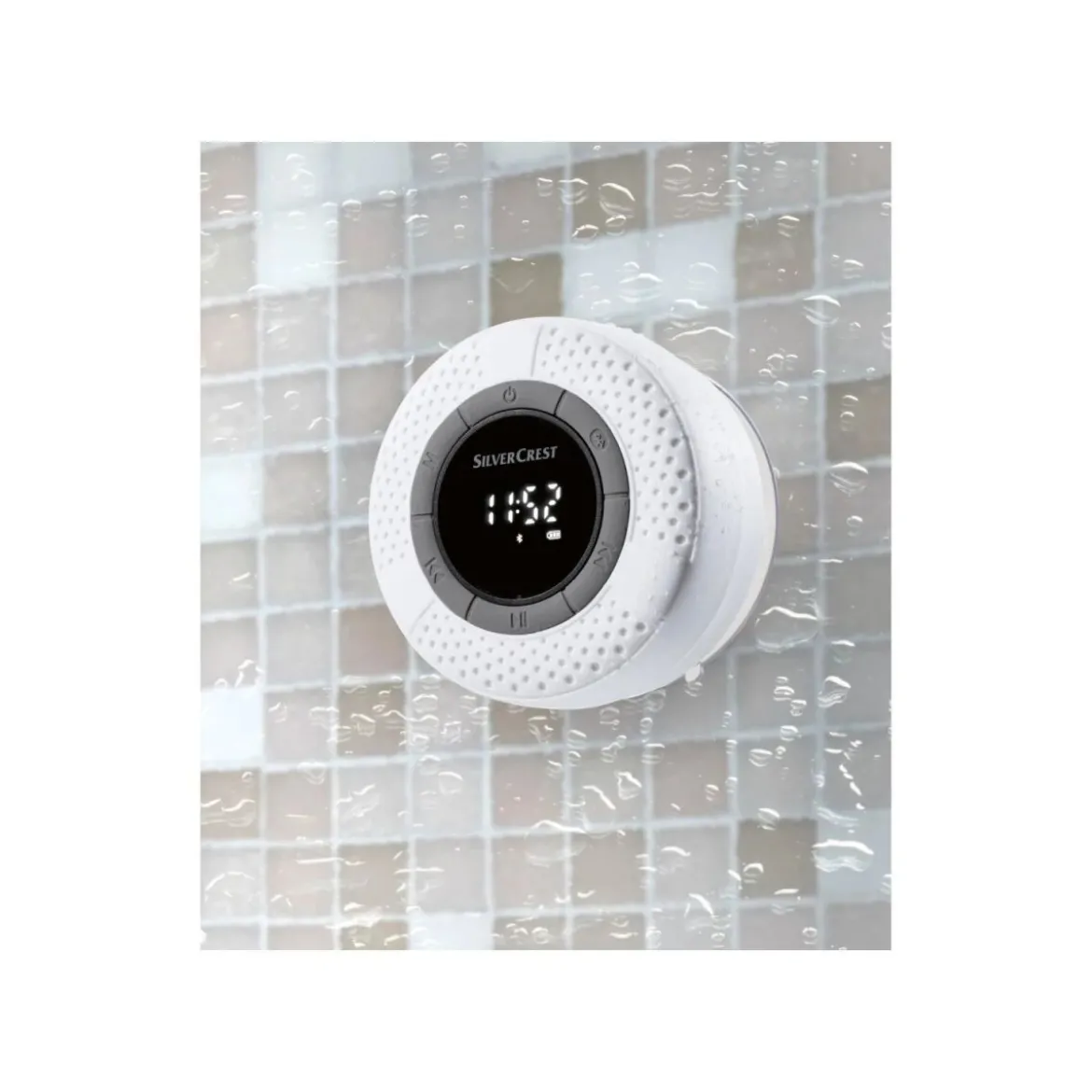 SILVERCREST® Lautsprecher Bluetooth FM Duschradio - B-Ware