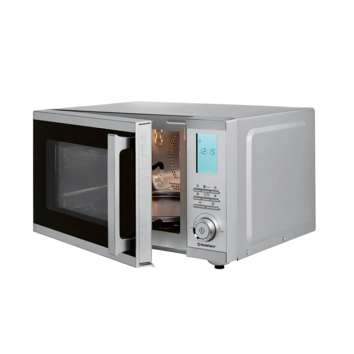 SILVERCREST® Mikrowelle Edelstahl 4 in 1 25L SMWEDS 900 A1 - B-Ware neuwertig