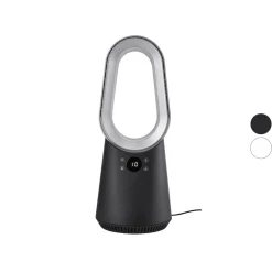 SILVERCREST® Mini-Ventilator SRV 24 A1, rotorlos, mit LED-Display - B-Ware