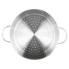 SILVERCREST® Premium-Edelstahl-Dampfgareinsatz, Ø 24 cm - B-Ware sehr gut