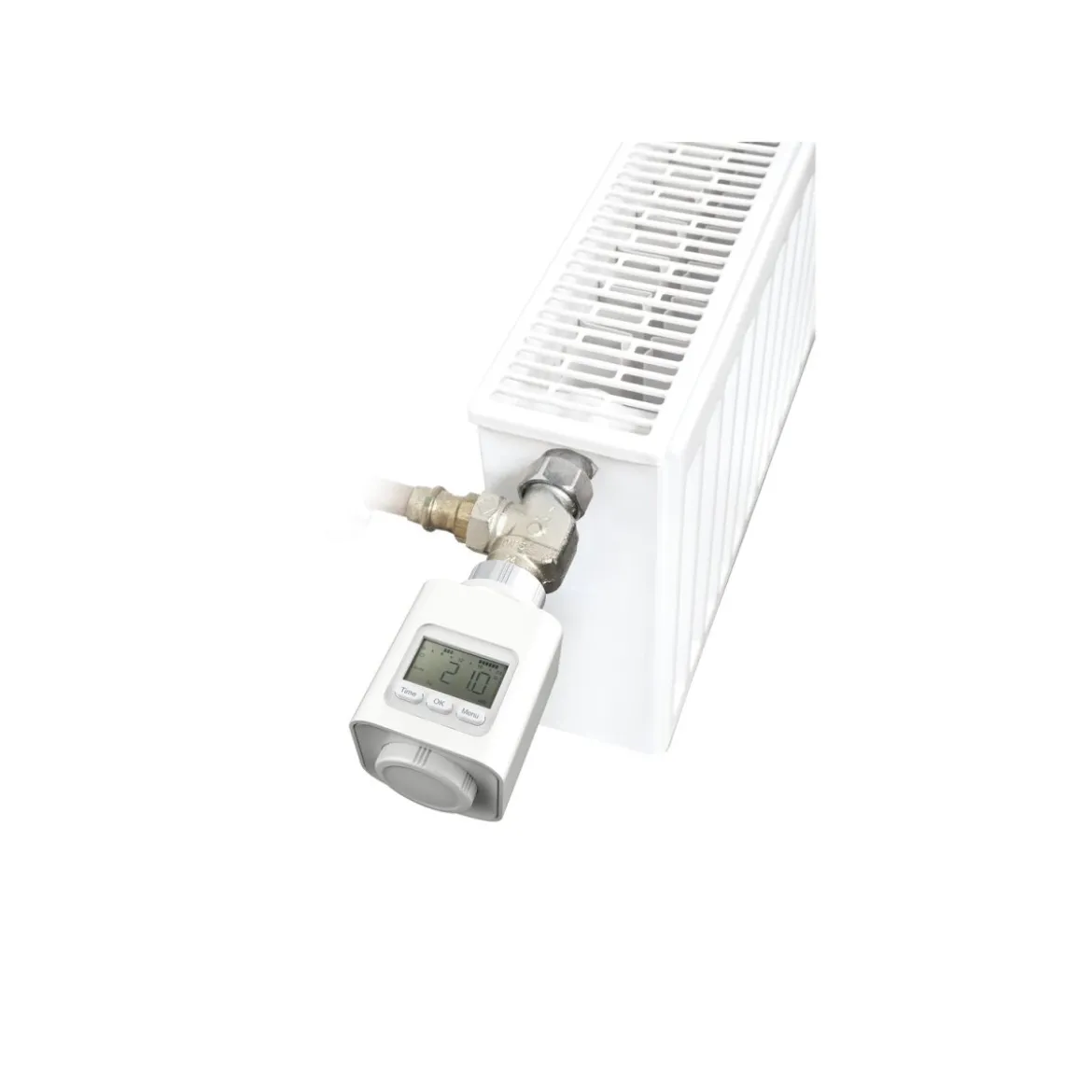 SILVERCREST® Programmierbares Heizkörperthermostat, mit voreingestellten Programmen - B-Ware
