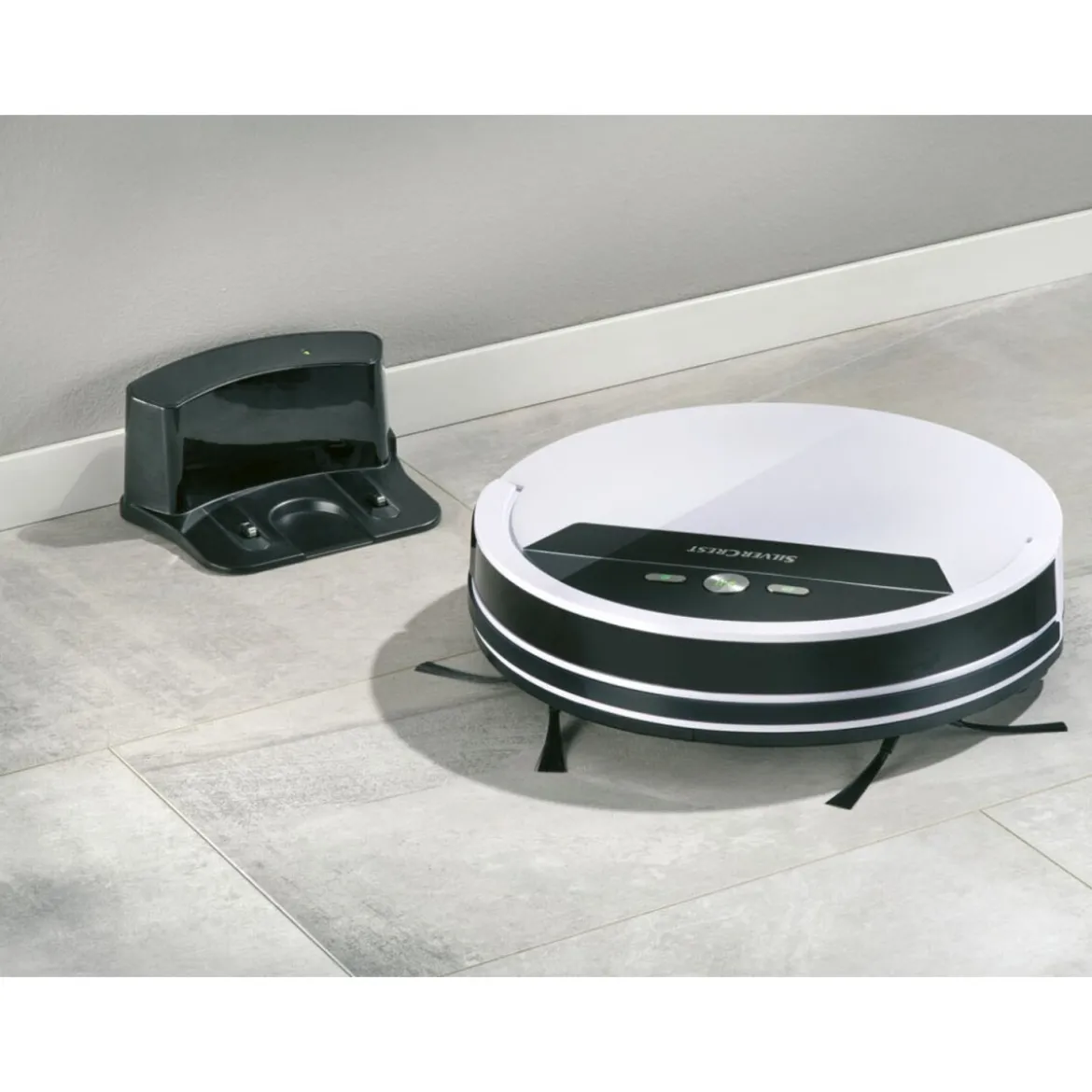 SILVERCREST Saugroboter »SSWR A1«, mit Wischfunktion - B-Ware