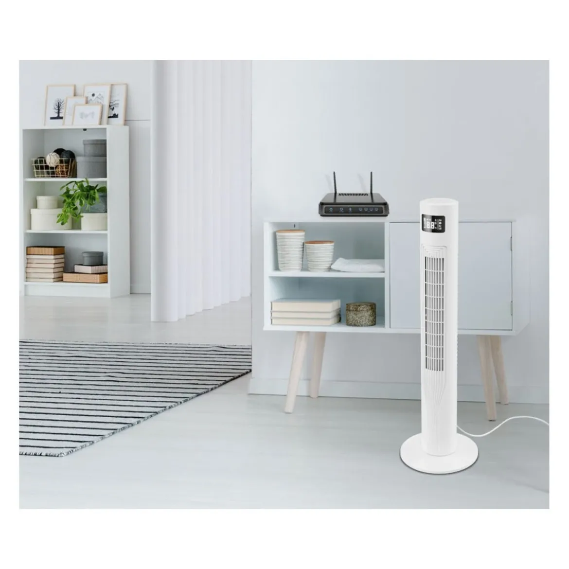 SILVERCREST Smart Home-Turmventilator STVS 50 A1, per App bedienbar - B-Ware