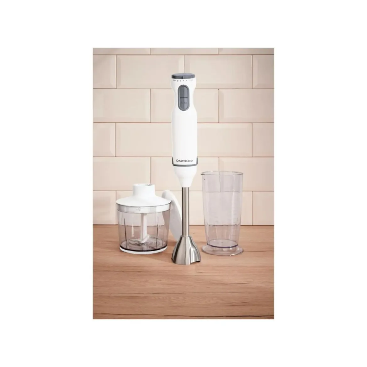 SILVERCREST® Stabmixer-Set Kunststoff »SSMS 600 G7«, 4-teilig - B-Ware