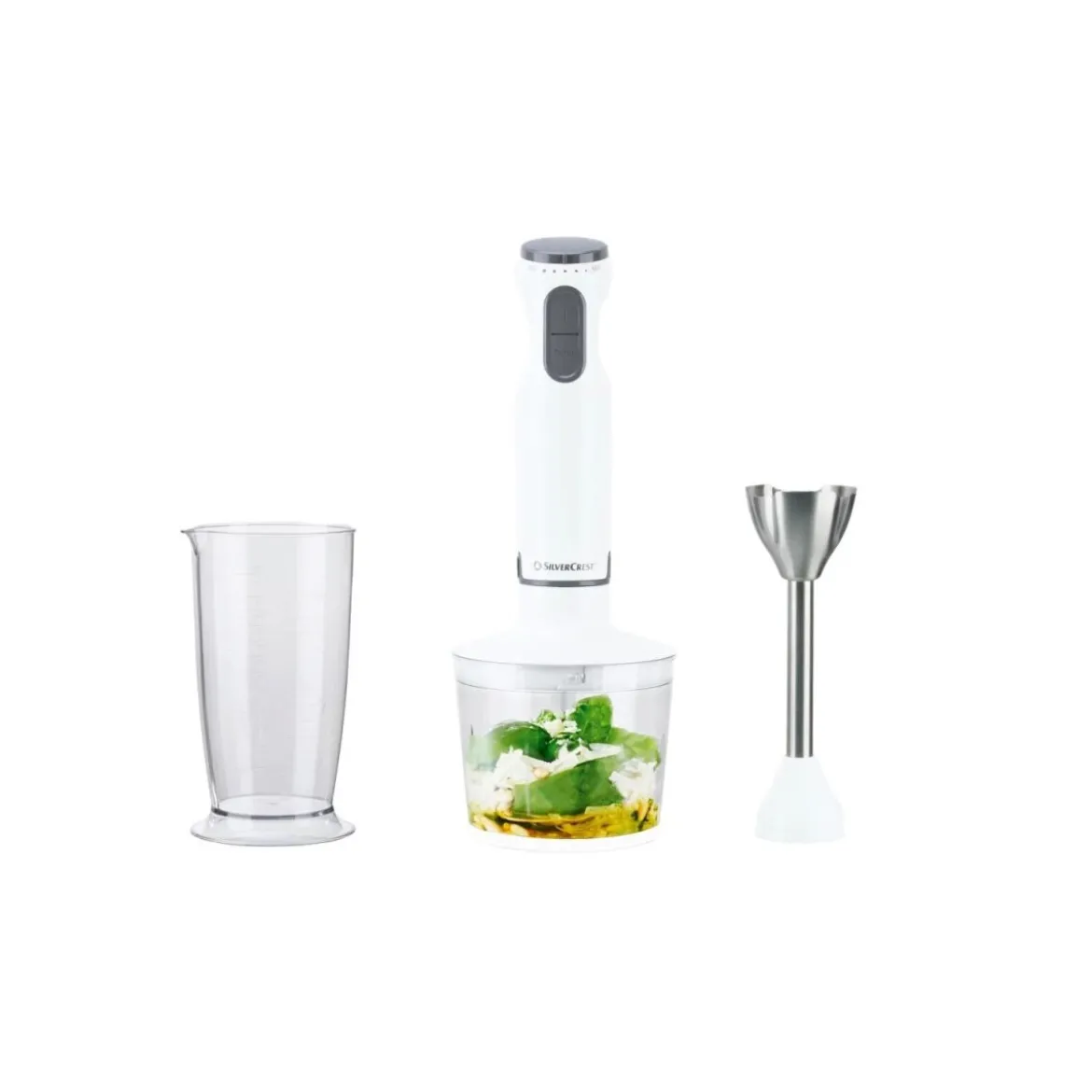 SILVERCREST® Stabmixer-Set Kunststoff »SSMS 600 G7«, 4-teilig - B-Ware