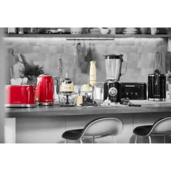 SILVERCREST® Stabmixer-Set »Retro 1973 SSMSR 600 A1« (Rot) - B-Ware sehr gut