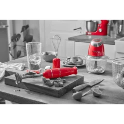 SILVERCREST® Stabmixer-Set »Retro 1973 SSMSR 600 A1« (Rot) - B-Ware sehr gut