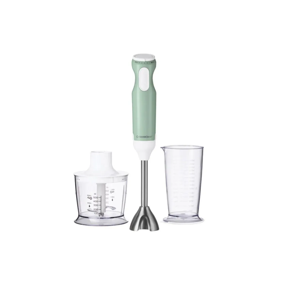 SILVERCREST® Stabmixer-Set SSMS 600 G1, 4-teilig - B-Ware