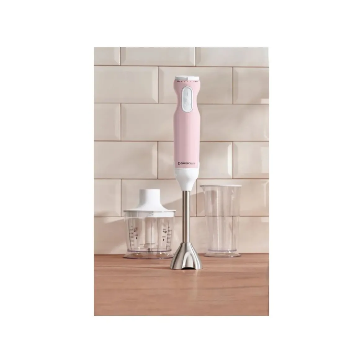 SILVERCREST® Stabmixer-Set SSMS 600 G1, 4-teilig - B-Ware