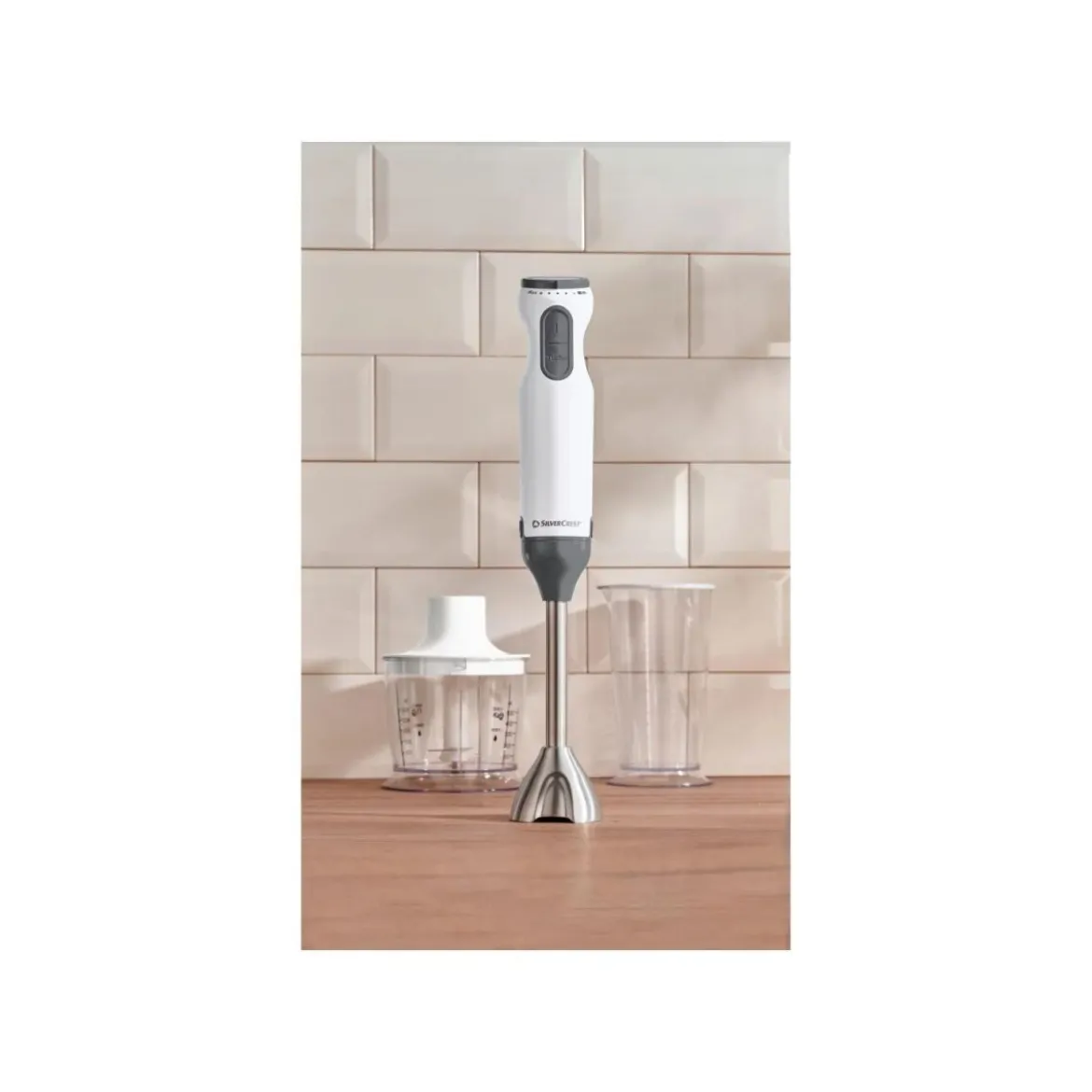 SILVERCREST® Stabmixer-Set SSMS 600 G1, 4-teilig - B-Ware