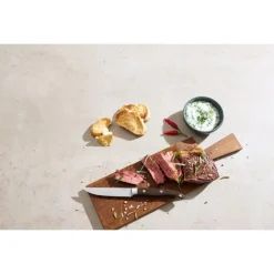 SILVERCREST® Steakmesser-Set (schwarz-braun) - B-Ware neuwertig