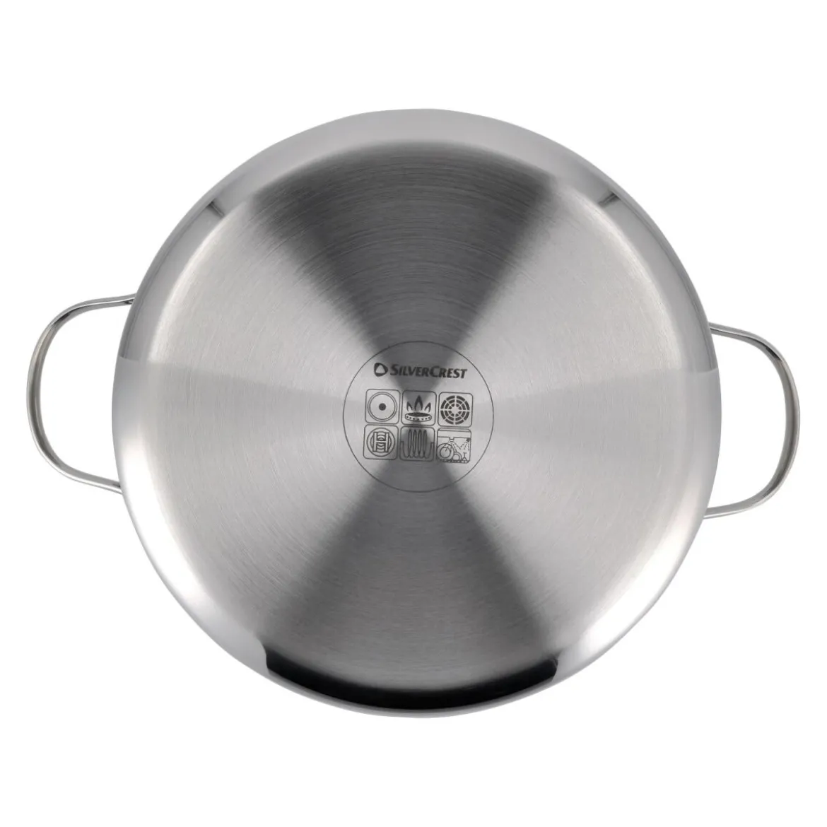 SILVERCREST® Topf-Set, 5-teilig, Edelstahl, Premium (Glasdeckel) - B-Ware sehr gut