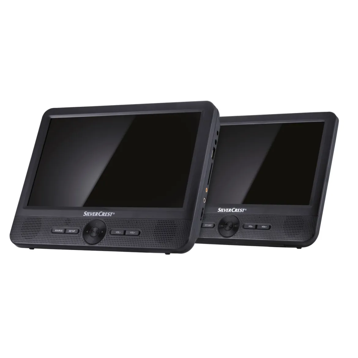 SILVERCREST® Tragbarer DVD-Player »SPDP 18 A1«, mit 2 Bildschirmen - B-Ware sehr gut
