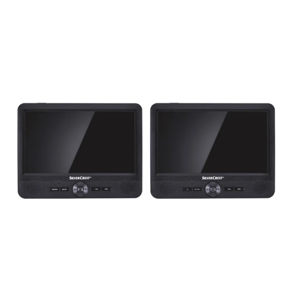 SILVERCREST® Tragbarer DVD-Player »SPDP 18 A1«, mit 2 Bildschirmen - B-Ware sehr gut