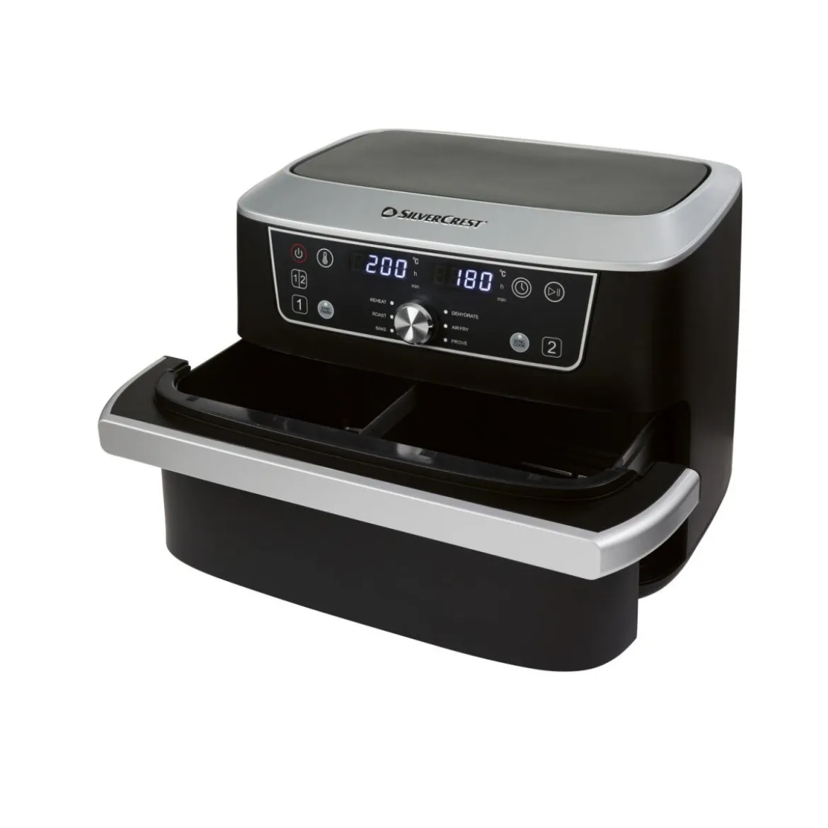 SILVERCREST® Ultrazone Airfryer »SHFDA 2600 A1«, 2x 5,5 l - B-Ware