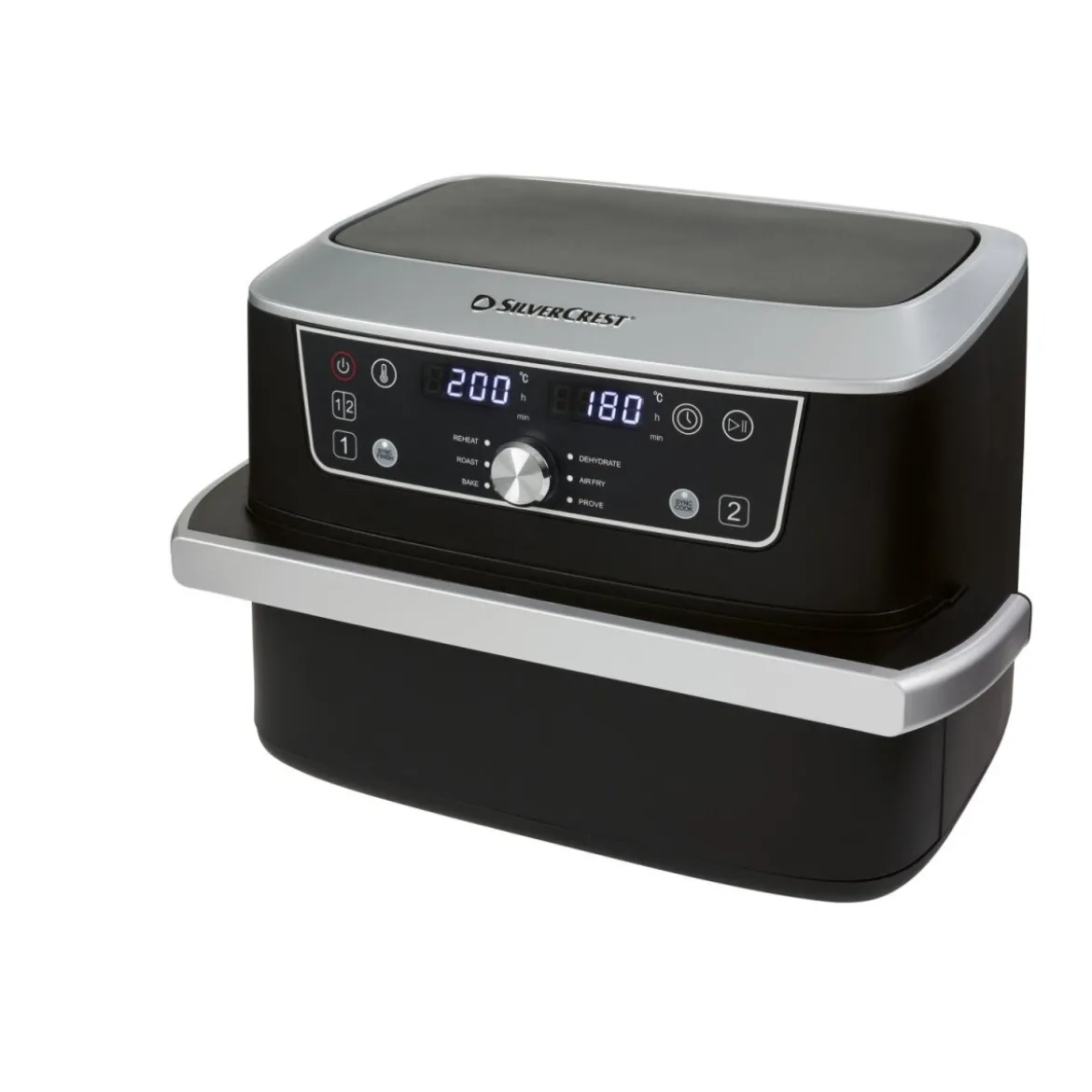 SILVERCREST® Ultrazone Airfryer »SHFDA 2600 A1«, 2x 5,5 l - B-Ware