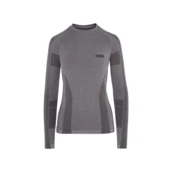 SPYDER Premium-Thermo-Shirt, für Damen, M, grau - B-Ware neuwertig