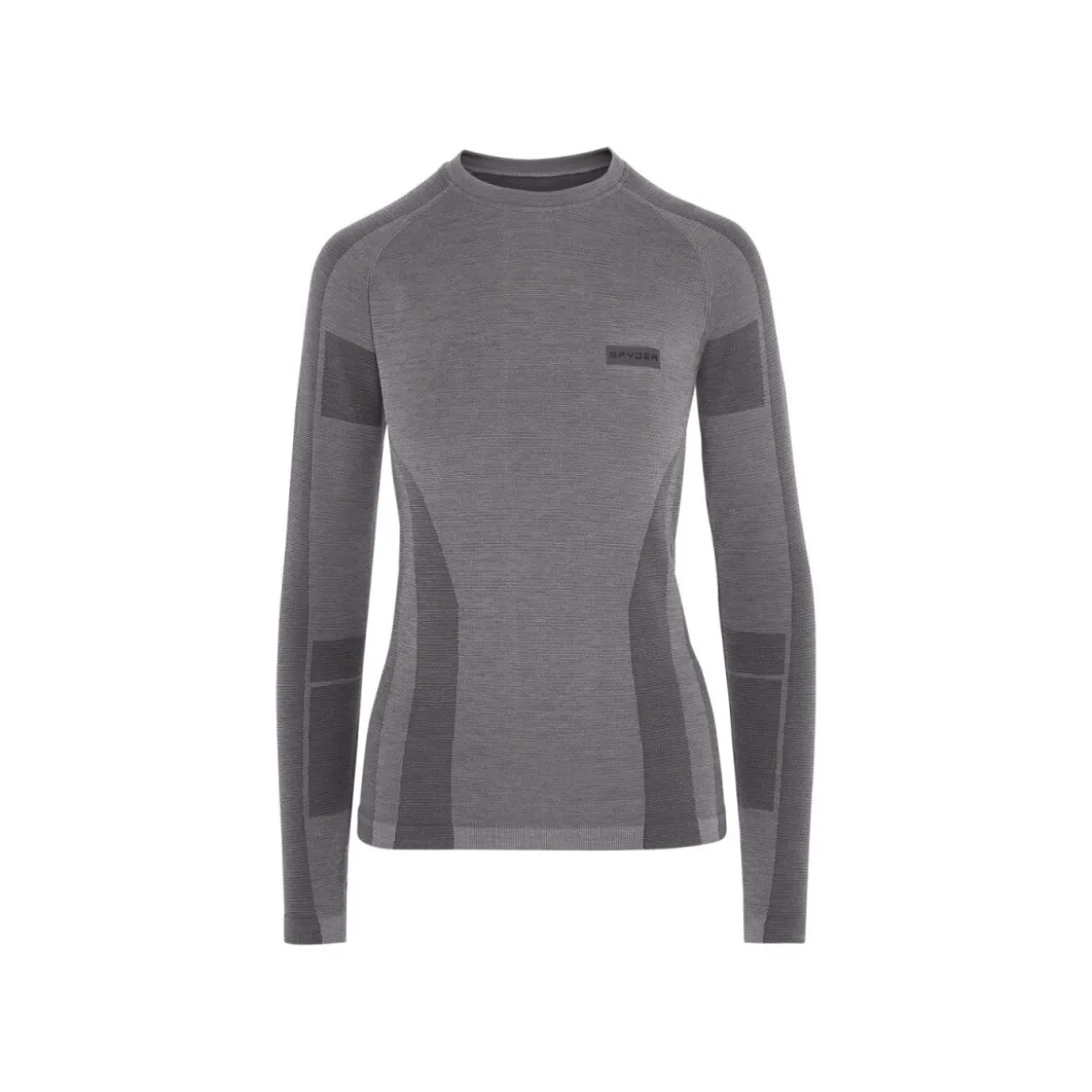 SPYDER Premium-Thermo-Shirt, für Damen, M, grau - B-Ware neuwertig