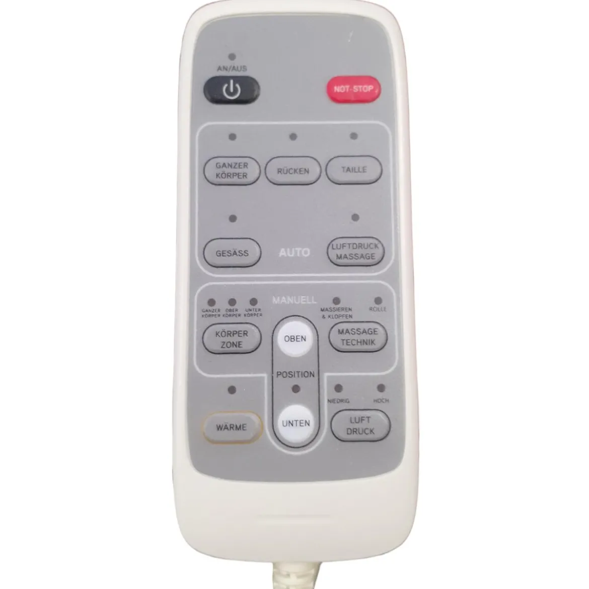 Synca CirC Compact Massagesessel Bordeaux - B-Ware