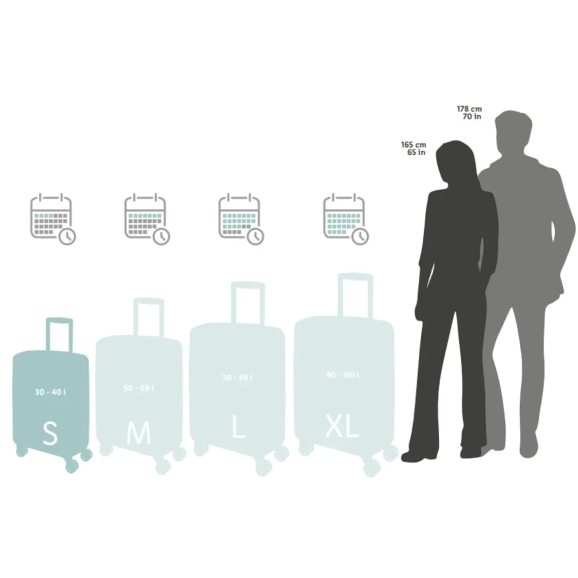 TOPMOVE® Kabinentrolley / Softcase, 35 L - B-Ware sehr gut