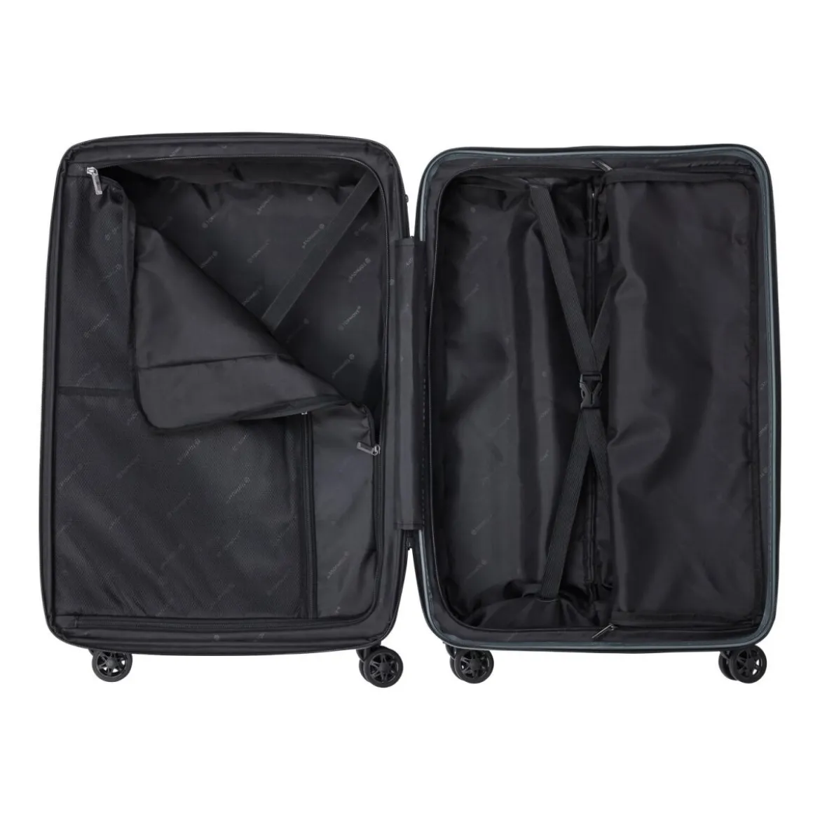 TOPMOVE® Trolley-Reisekoffer, mit Zahlenschloss, 77/87,5 l - B-Ware sehr gut