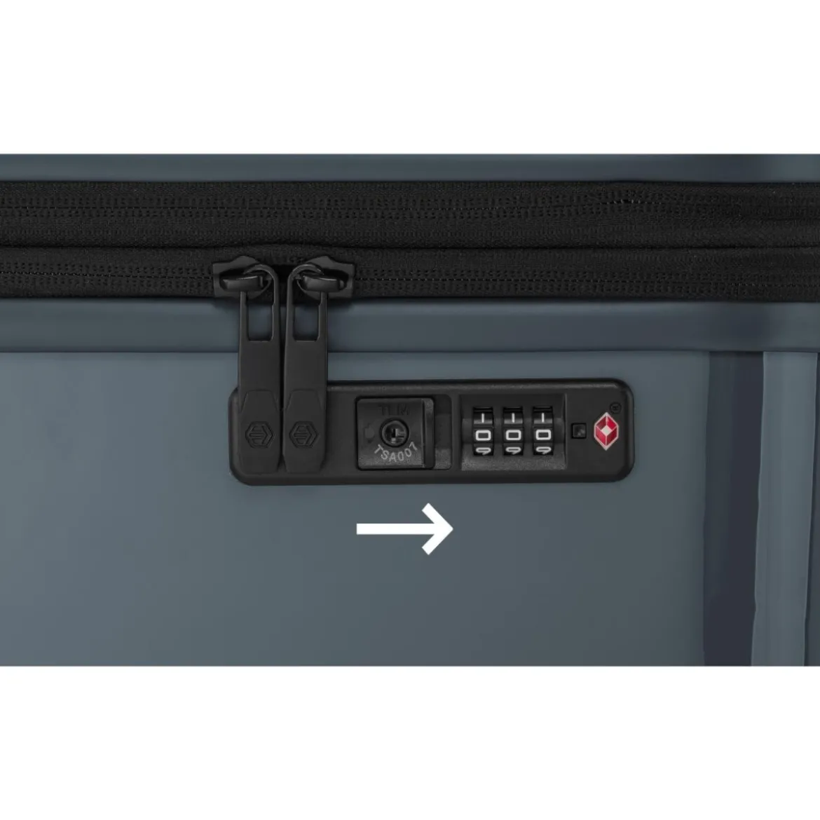 TOPMOVE® Trolley-Reisekoffer, mit Zahlenschloss, 77/87,5 l - B-Ware sehr gut
