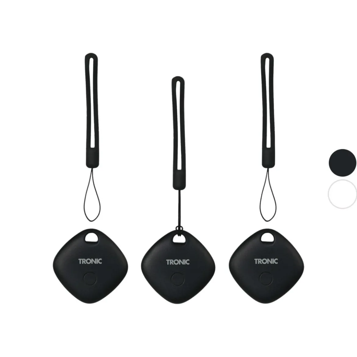 TRONIC® Smart Tag Finder Android / iOS 3 Stück - B-Ware