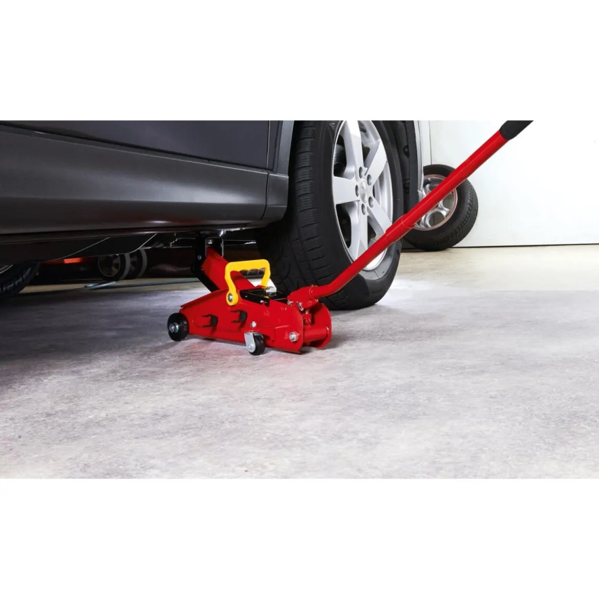 ULTIMATE SPEED® Hydraulik-Rangierwagenheber, mit praktischem Tragegriff - B-Ware neuwertig