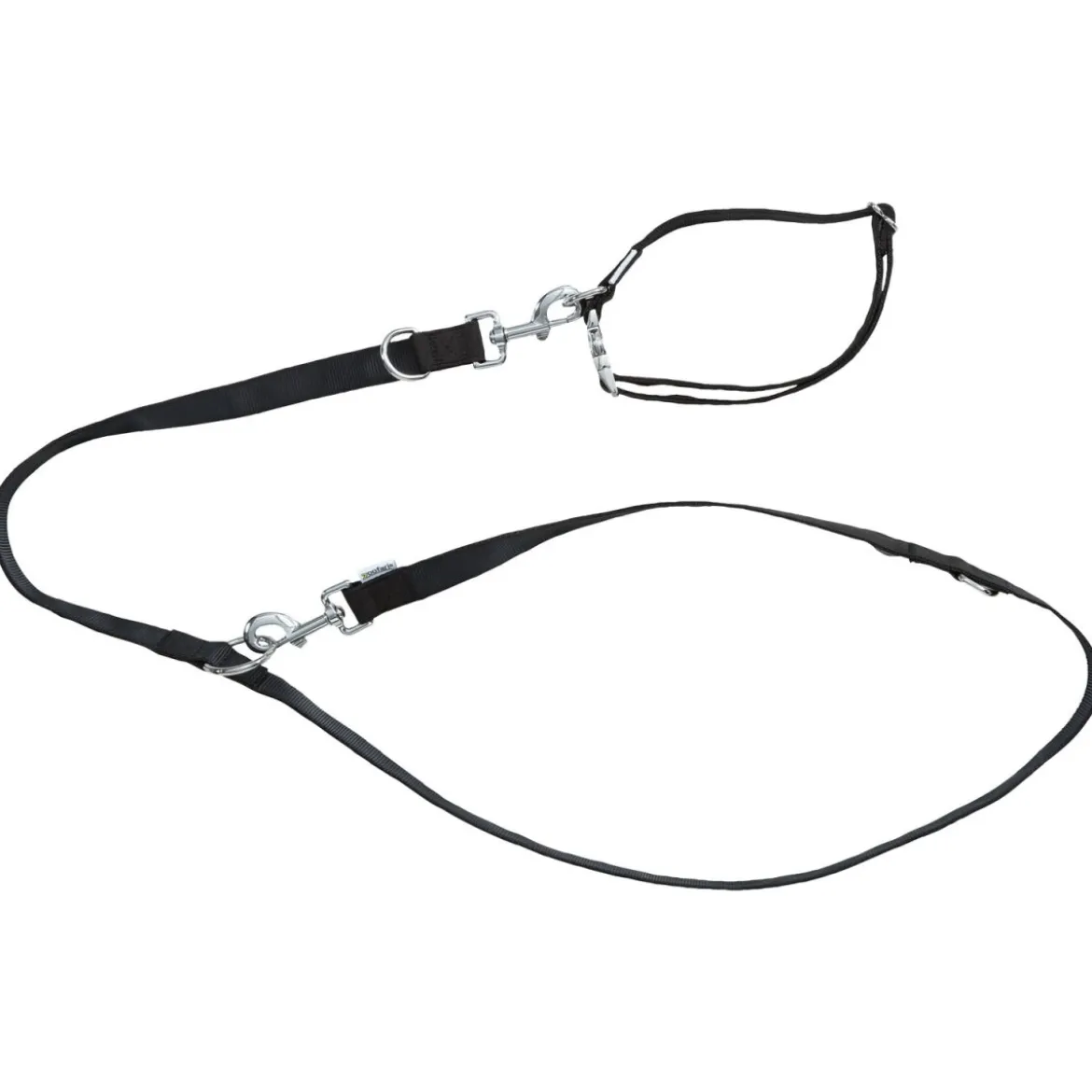 ZOOFARI® Hundehalsband und Hundeleine (Schwarz, S) - B-Ware sehr gut