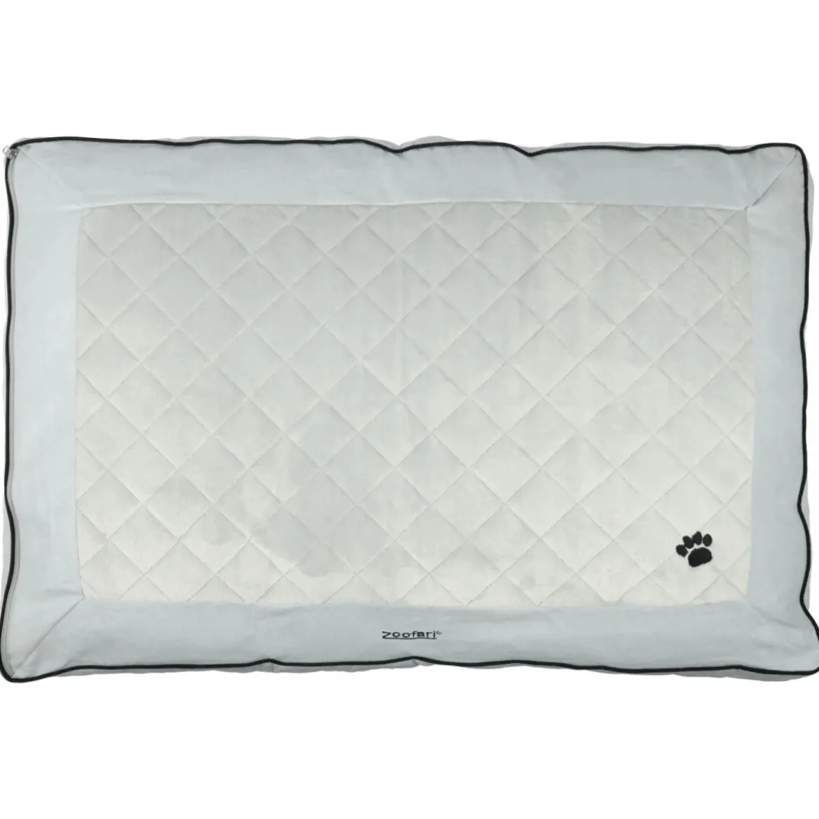 zoofari® Premium-Hundebett, rechteckig, grau - B-Ware